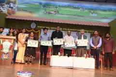 Address by Shri Sangreshi, Karnataka Chief Election Commissioner, and Dr. Pratap Lingiah, State NSS Officer at the Valedictory of State Level NSS Youth Festival 2025 at RDPR University